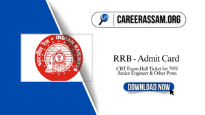 RRB Guwahati Admit Card 2024