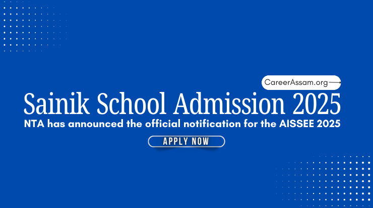 Sainik School Admission 2025 – Apply for AISSEE 2025