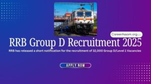 RRB Group D Recruitment 2025 – 32,000 Group D/Level 1 Vacancies