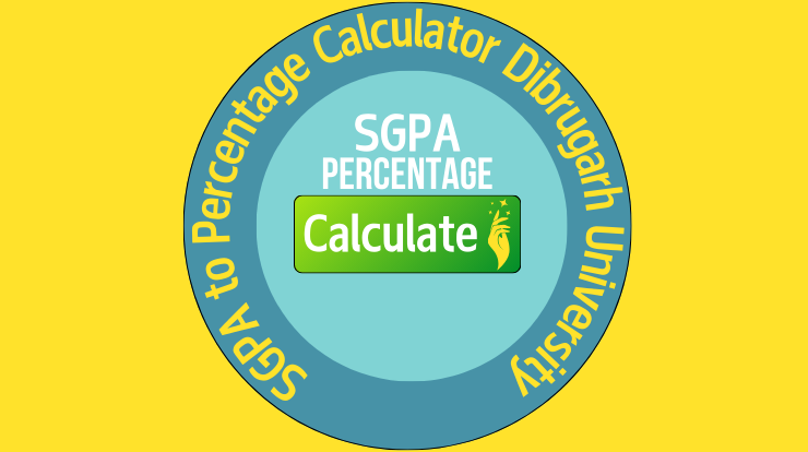 SGPA to Percentage Calculator Dibrugarh University