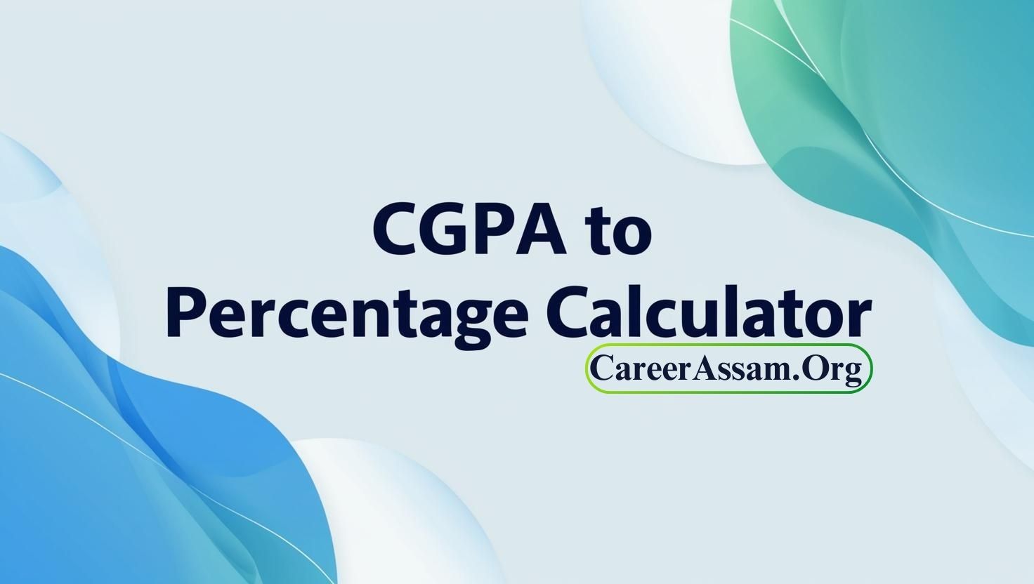 Guwahati University CGPA to Percentage Calculator,