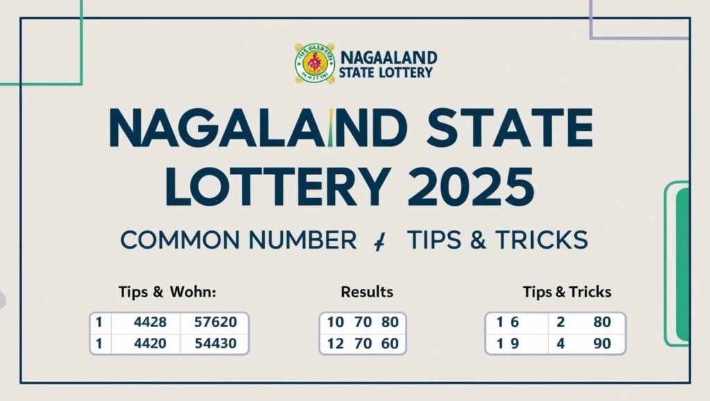 Nagaland State Lottery Today 4pm 5 lakh